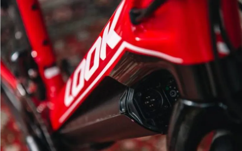 Look e-765 Optimum ULTEGRA Di2 Red Glossy-2